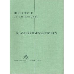 Klavierkompositionen - Hugo Wolf