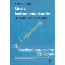Musikinstrumentenkunde - Walter Kolneder