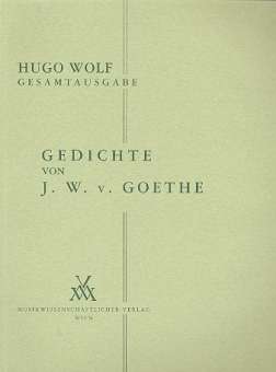 Gedichte von J.W. von Goethe