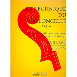 La technique du violoncelle vol.6 - Louis R. Feuillard