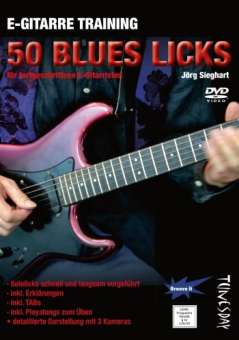 50 Blues-Licks für fortgeschrittene E-Gitarristen
