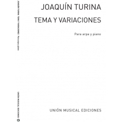 Tema y Variaciones para arpa y piano - Joaquin Turina