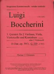 Quintett D-Dur op.39,3 G339 - Luigi Boccherini
