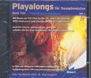 Playalongs für Saxophonisten - Pop/Rock - Jörg Sieghart