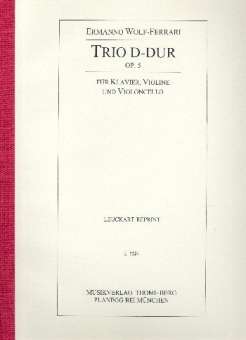 Trio D-Dur Nr.1 op.5