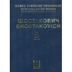 New collected Works Series 1 vol.20 - Dmitri Shostakovitch / Schostakowitsch