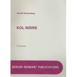 Kol nidre op.39 für Sprecher, - Arnold Schönberg