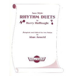 Jazz Style Rhythm Duets for 2 violas - Harry Huffnagle