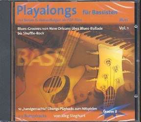 Playalongs für Bassisten vol.1 CD - Jörg Sieghart