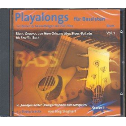 Playalongs für Bassisten vol.1 CD - Jörg Sieghart