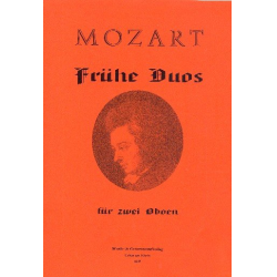 Frühe Duette für 2 Oboen - Wolfgang Amadeus Mozart