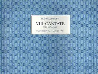 8 Cantate con instromenti vol.2 (no.5-8) - Francesco Bartholomeo Conti