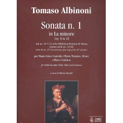 Sonata la minore no.1 op, 6,6 - Tomaso Albinoni