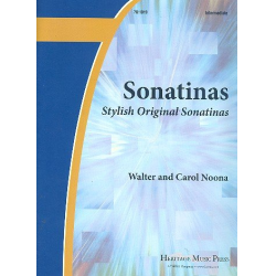 Intermediate Sonatinas for piano - Carol Noona
