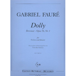 Dolly aus Berceuse op.56,1 für Violine und - Gabriel Fauré