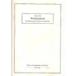 Waldandacht für Soli (TB) - Franz Abt