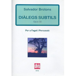 Dialegs subtils op.50 - Salvador Brotons