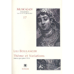 Thème et Variations - Lili Boulanger