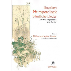 Sämtliche Lieder Band 3 - Engelbert Humperdinck