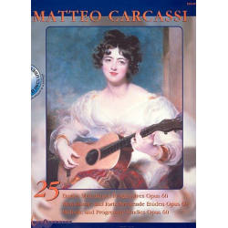 25 melodische und fortschreitende - Matteo Carcassi