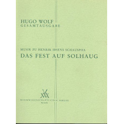 Musik zu Henrik Ibsens Schauspiel - Hugo Wolf