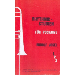 Rhythmikstudien Band 1 : für Posaune - Rudolf Josel