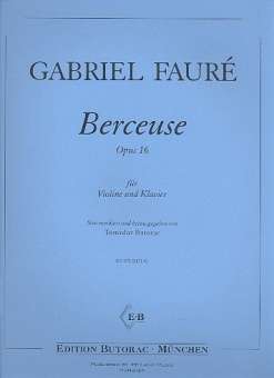 Berceuse op.16 für Violine und Klavier