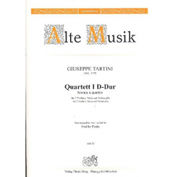Streichquartett D-Dur Nr.1 - Giuseppe Tartini