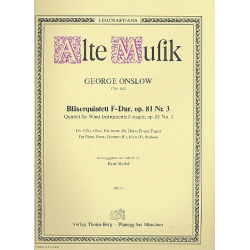 Quintett F-Dur op.81,3 - George Onslow