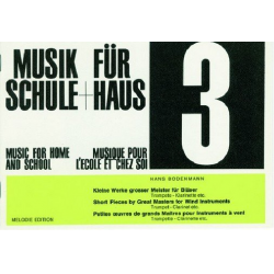 Musik für Schule und Haus, Heft 3 - Hans Bodenmann