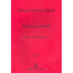Konzert c-Moll für Viola und - Johann Christian Bach