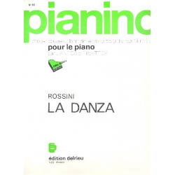 La Danza pour piano - Gioacchino Rossini