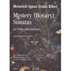 Mystery (Rosary) Sonatas vol.2 (nos.6-10) - Heinrich Ignaz Franz von Biber