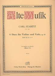 6 Duos op.18 Band 2 (Nr.4-6) - Carl Stamitz