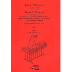 Pièces de clavecin Band 1 (Suiten 1-6) - Johann Mattheson
