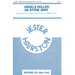 Angels Rolled De Stone Away - Chorpartitur SSATB - Jester Hairston