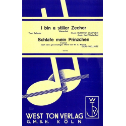 I bin a stiller Zecher / Schlafe mein Prinzchen - Salonorchester - Hermann Leopoldi / Arr. Karl Wiedenfeld