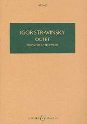 Octet for Wind Instruments (Partitur) - Igor Strawinsky