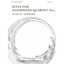 Suite for Saxophone Quartet No. 1 - Otto M. Schwarz