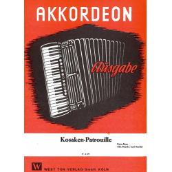 Kosaken-Patrouille - Einzelausgabe für Akkordeon - David Rose