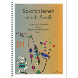 Saxofon lernen macht Spaß - Band 1 - Eberhard Attinger