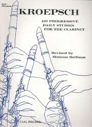 416 Progressive Daily Studies für Klarinette Bd.1 - Fritz Kröpsch / Arr. Simeon Bellison