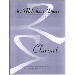 30 Melodious Duets- Clarinet - Diverse / Arr. Carl Strommen