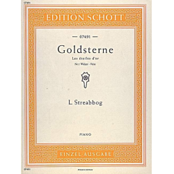 GOLDSTERNE : PIANO : NR. 1, WALZER - Ludwig Streabbog