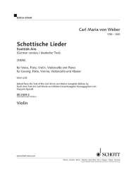 Weber, Carl Maria von : Schottische Lieder WeV U.16 - Carl Maria von Weber