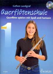 Querflöte lernen mit Spaß und Fantasie Band 1 - Schule (+CD) - Gefion Landgraf