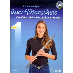 Querflöte lernen mit Spaß und Fantasie Band 1 - Schule (+CD) - Gefion Landgraf