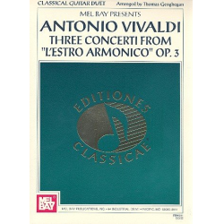 3 Concerti from L'Estro Armonico op.3 - Antonio Vivaldi