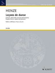 Lecons de danse - Hans Werner Henze