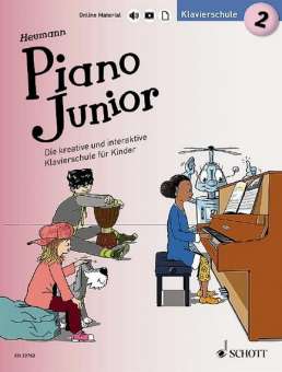 Piano junior - Klavierschule Band 2 (+Online-Material)